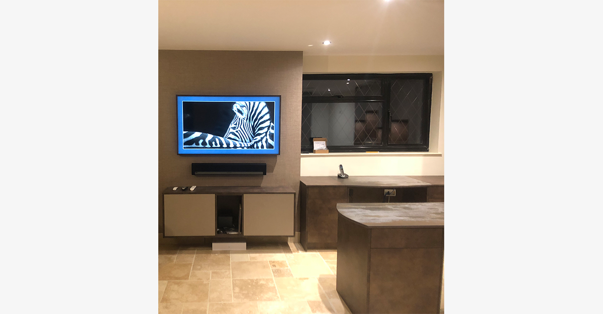 bespoke grey and bronze study kent